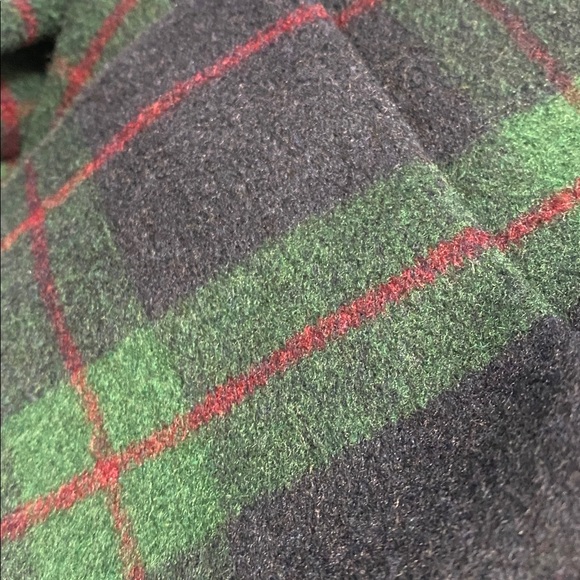 Talbots Women's Tartan wool Blazer - Navy and Green - Picture 7 of 7